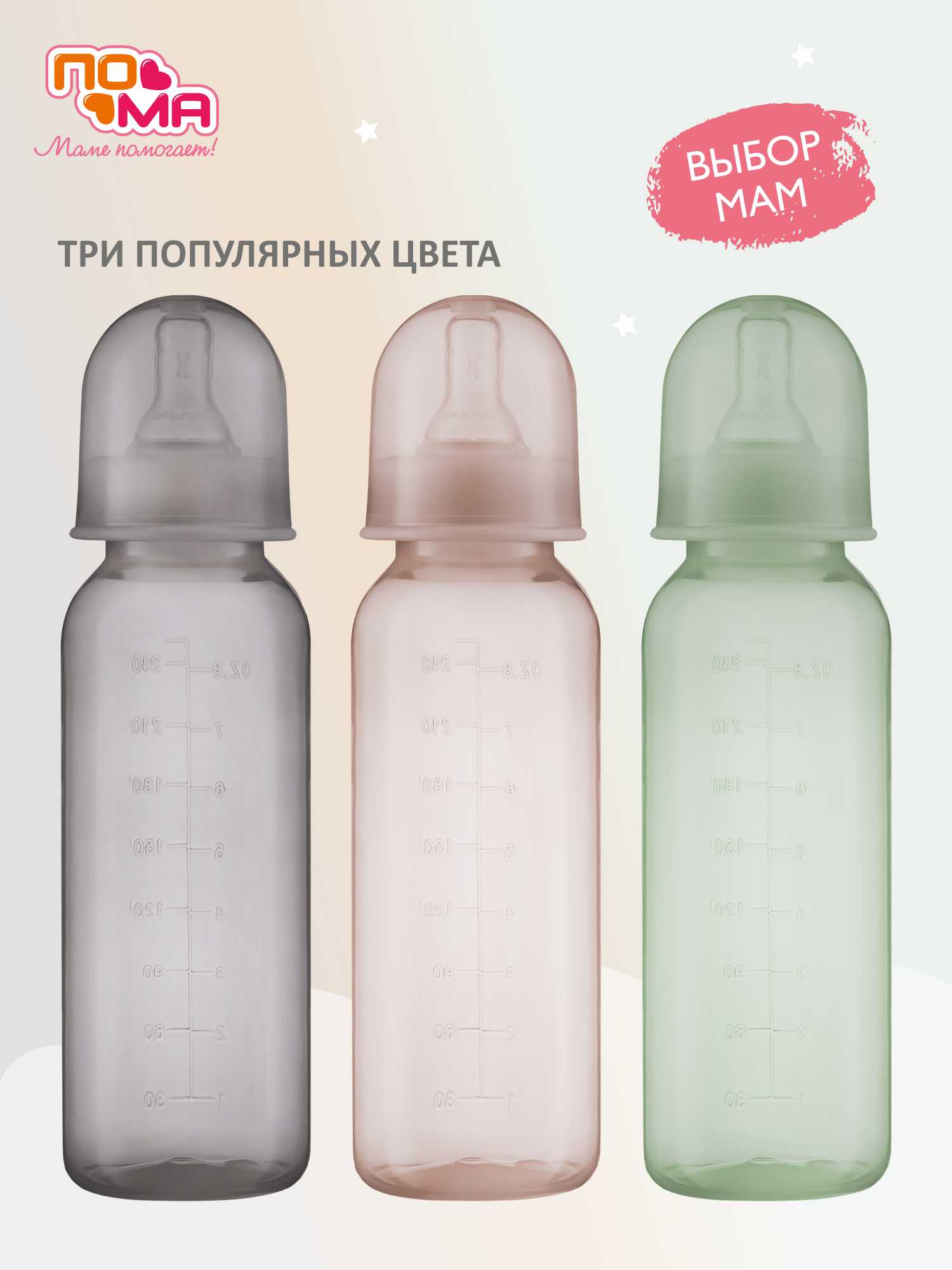 Бутылочка Пома 250 мл - фото 4