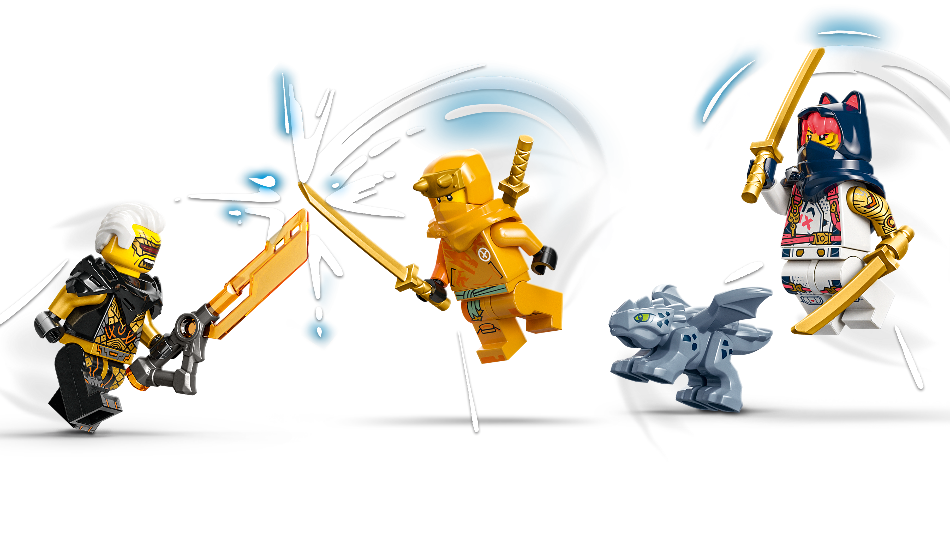 Конструктор LEGO NINJAGO Soras Transforming Mech Bike 384 дет. - фото 6