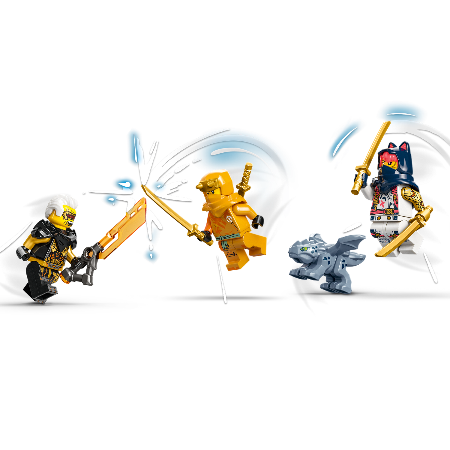 Конструктор LEGO NINJAGO Soras Transforming Mech Bike 384 дет. - фото 6