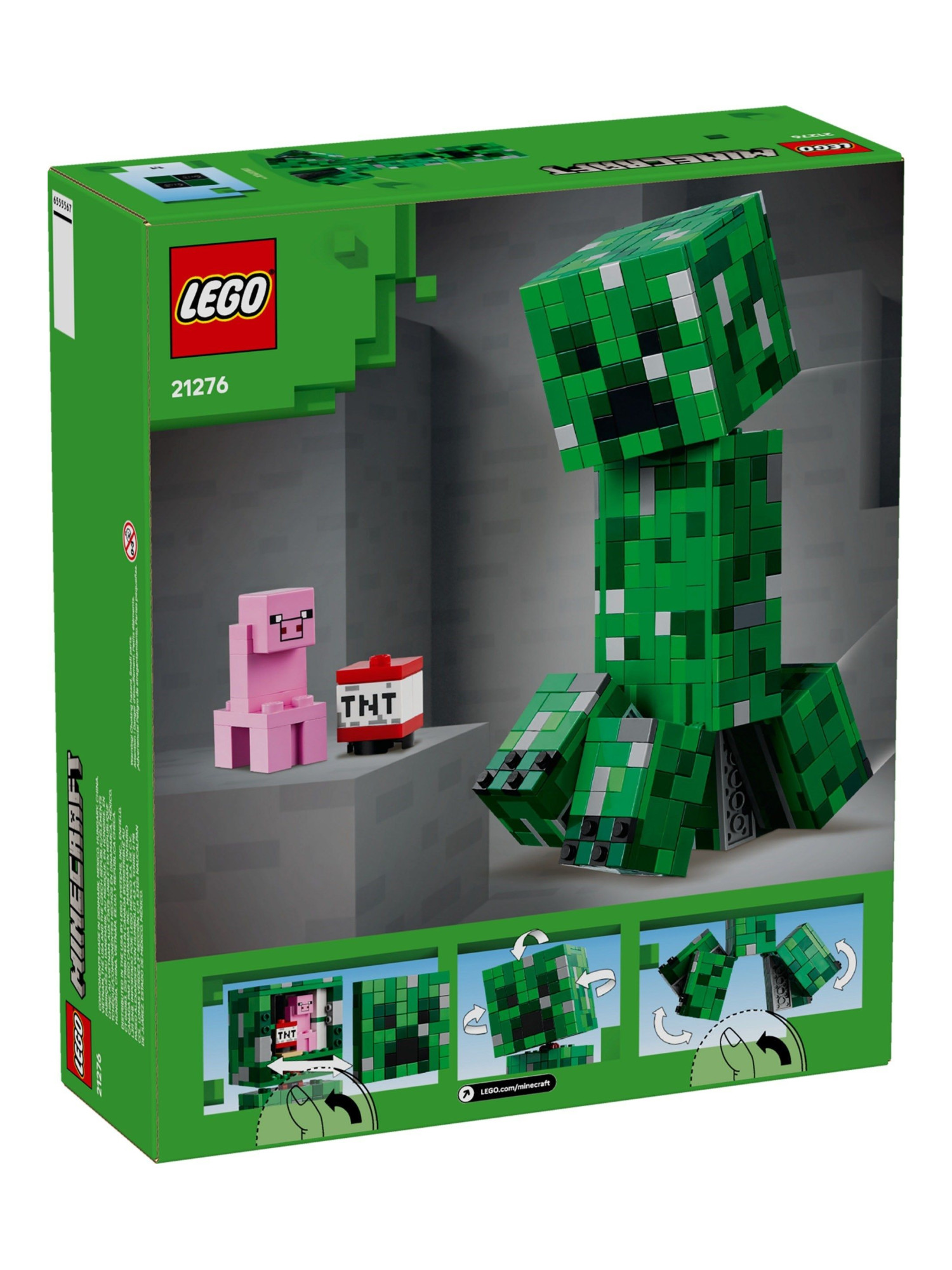 Конструктор LEGO Minecraft Крипер 665 дет. - фото 3