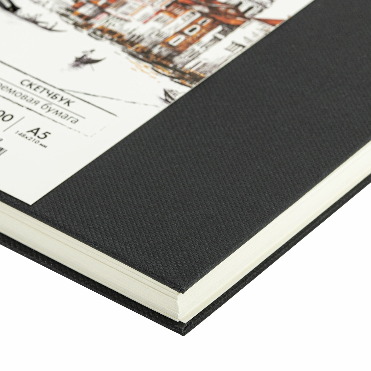 Скетчбук Brauberg А5 для рисования на спирали - фото 9