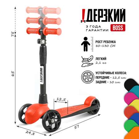 Самокат !Дерзкий трехколесный