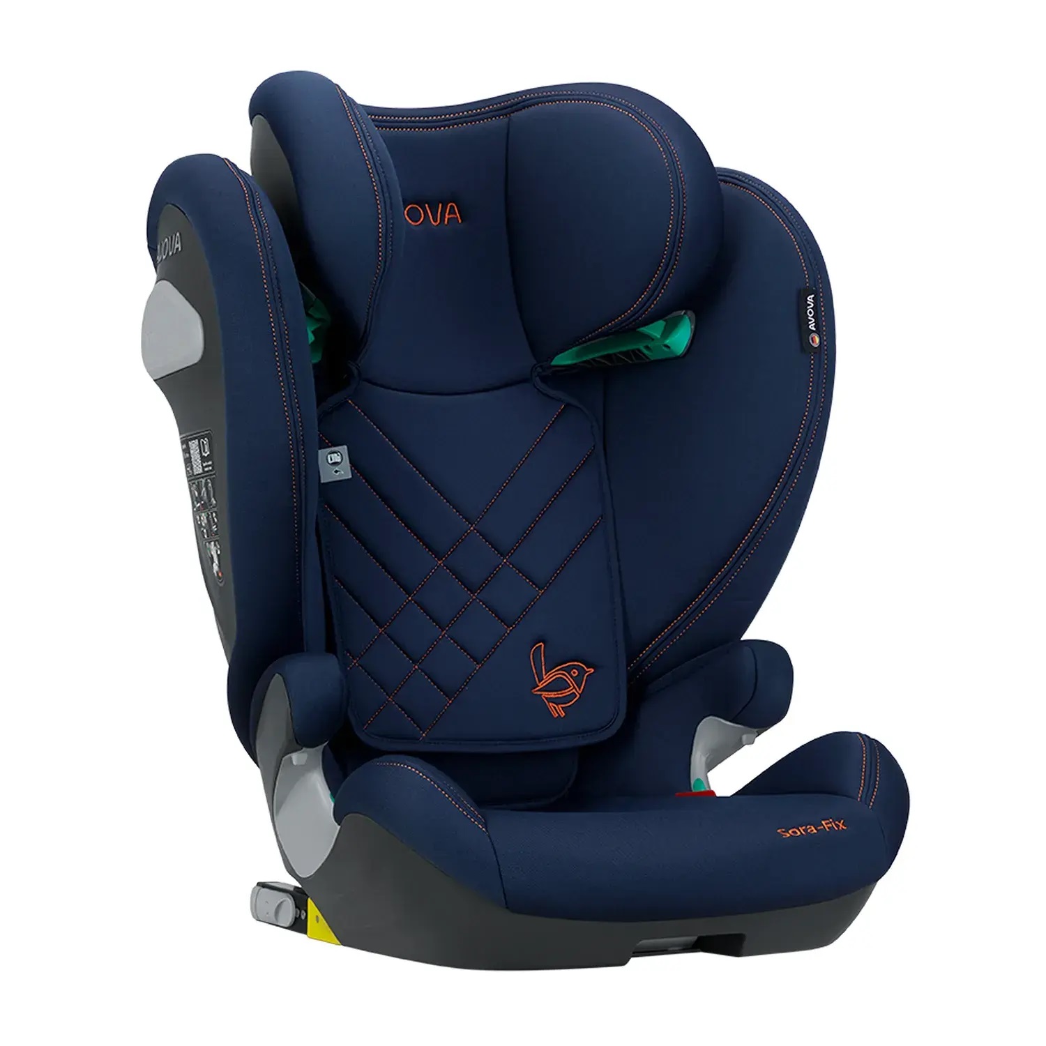 Автокресло Avova Sora-Fix Isofix 2/3 (15-36 кг) синий - фото 8