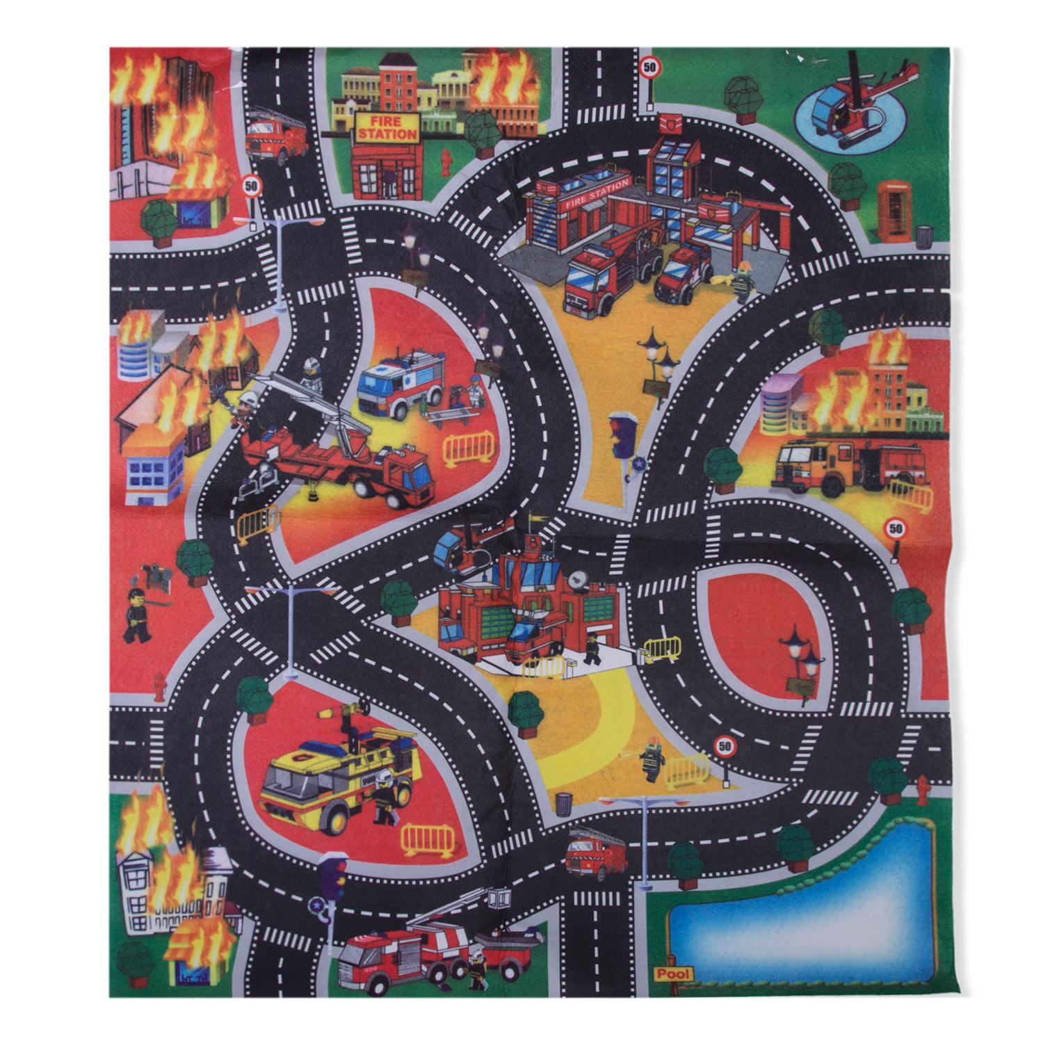 Игровой набор Mobicaro Пожарная часть 019A-3 - фото 6