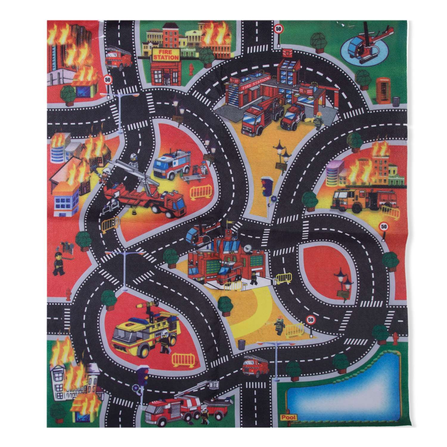 Игровой набор Mobicaro Пожарная часть 019A-3 - фото 6