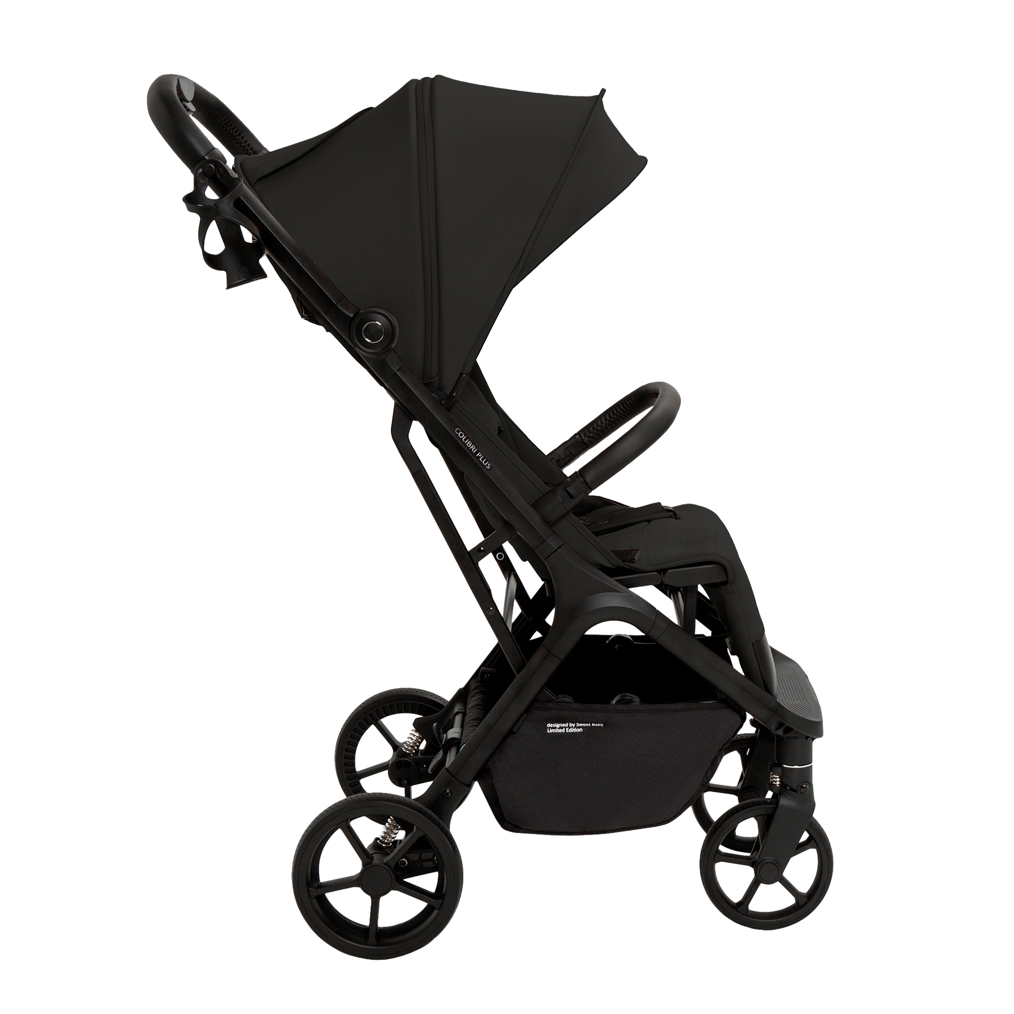 Коляска прогулочная Sweet Baby Colibri Plus Black черный - фото 15