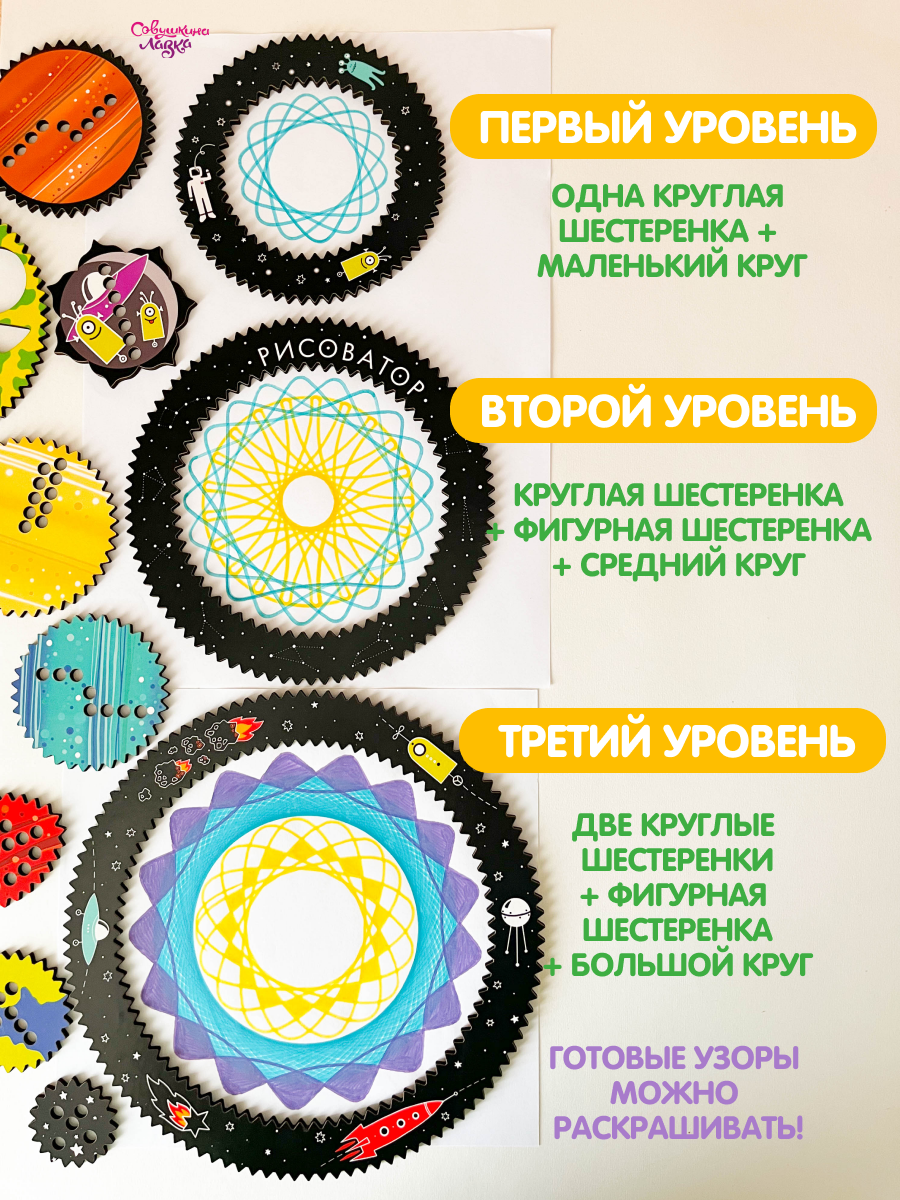 Спирограф Совушкина лавка Космос - фото 10