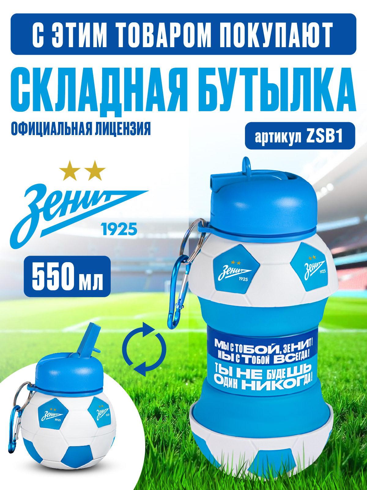 Роликовые коньки ФК Зенит L 39-42 - фото 5