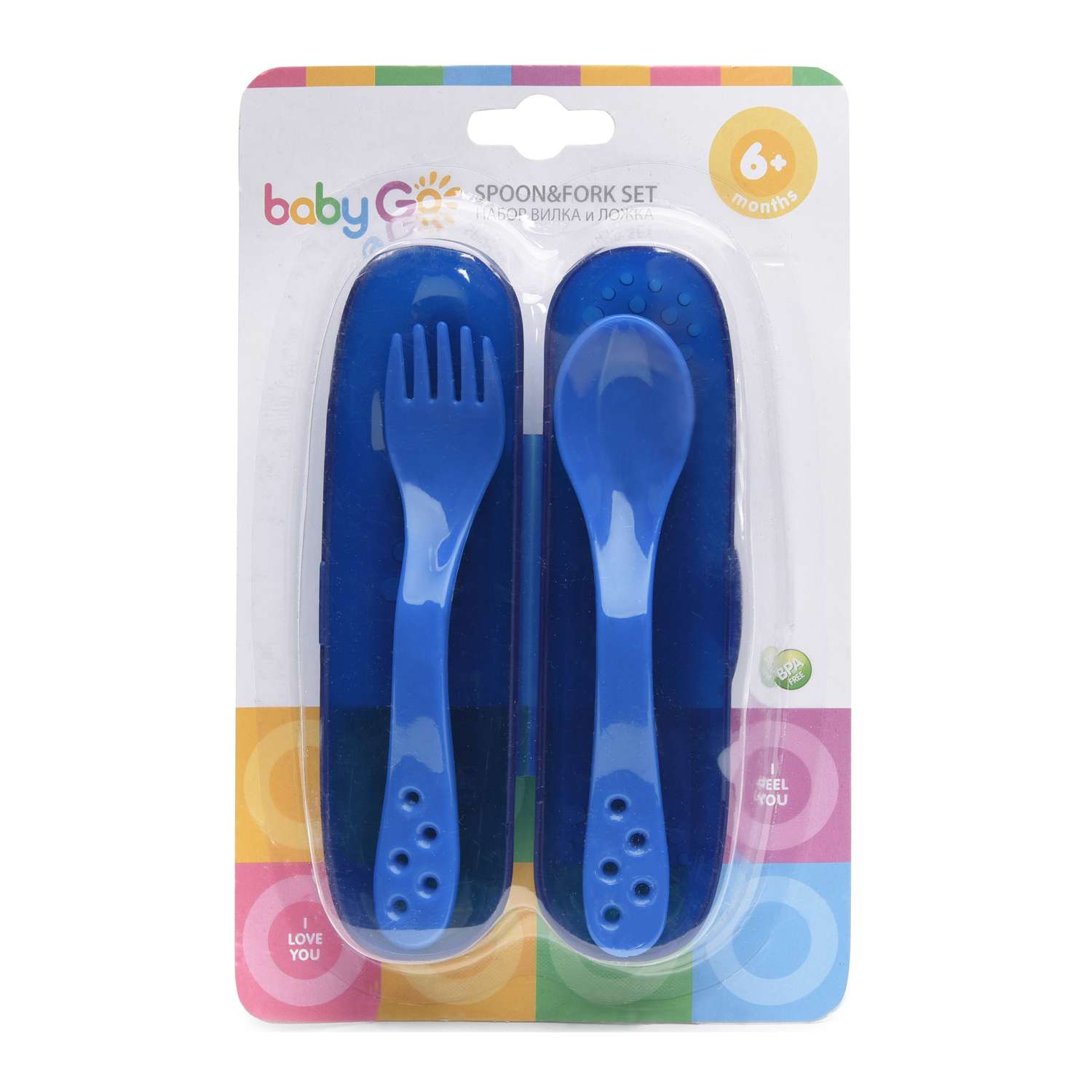 Ложка BabyGo Blue - фото 3