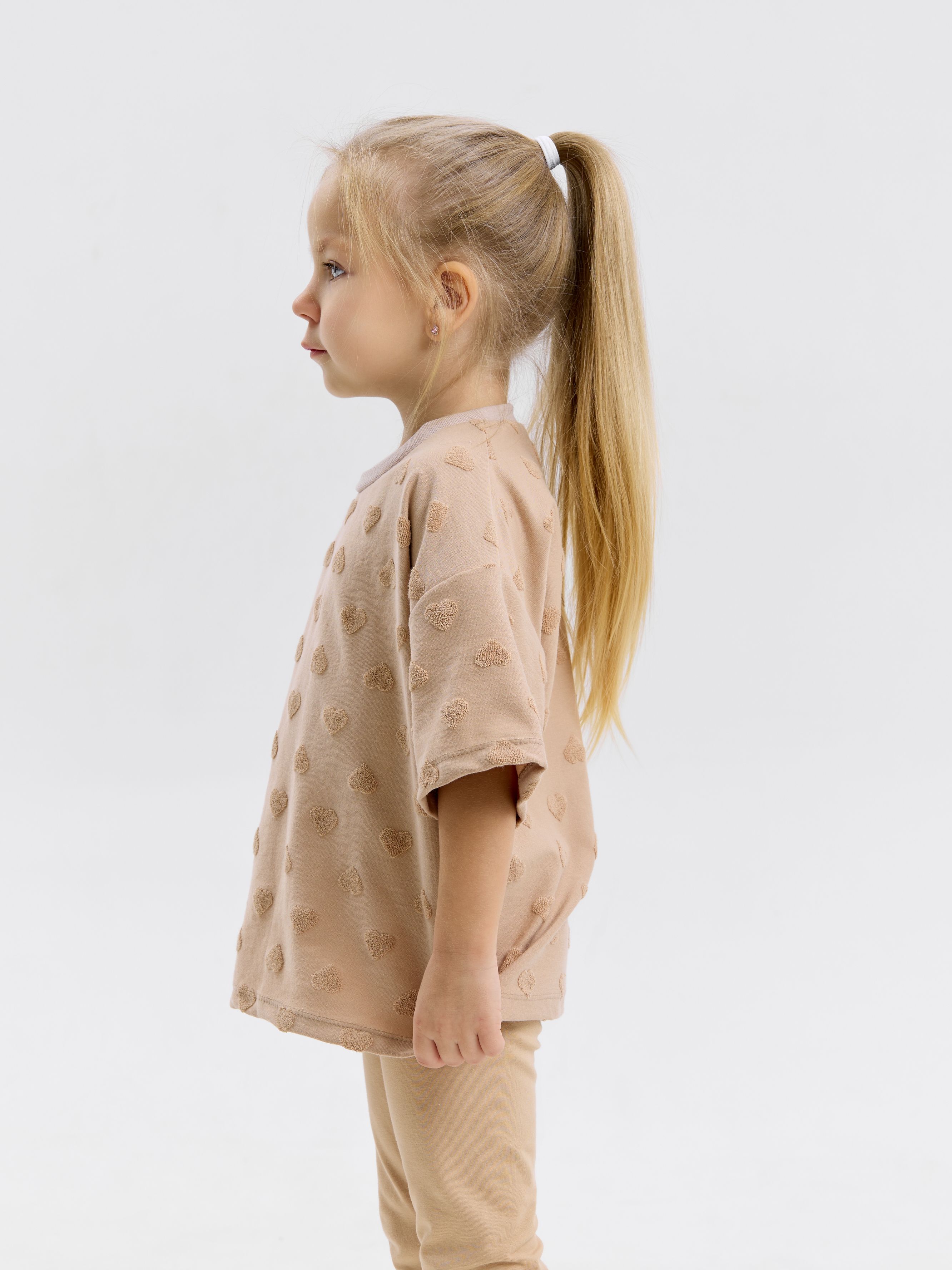 Футболка и леггинсы LEVA костюм_Томми_бежевый - фото 8