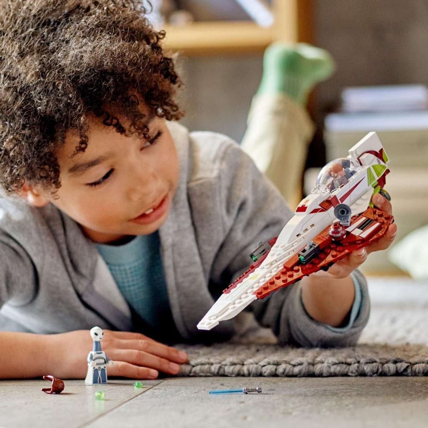 Конструктор LEGO Star Wars Obi-Wan Kenobi Starfighter 282 дет. - фото 8