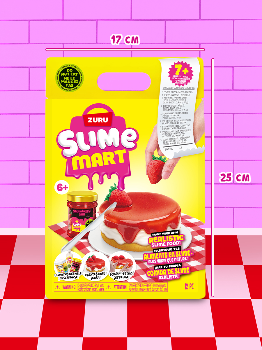 Игрушка-антистресс zuru SLIME MART слайм Чизкейк - фото 3