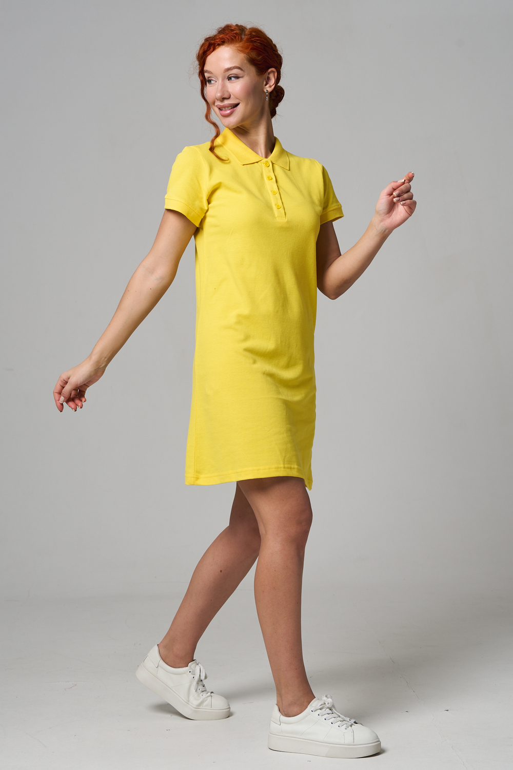 Платье Натали Суслова 14413/1 желтый - фото 10