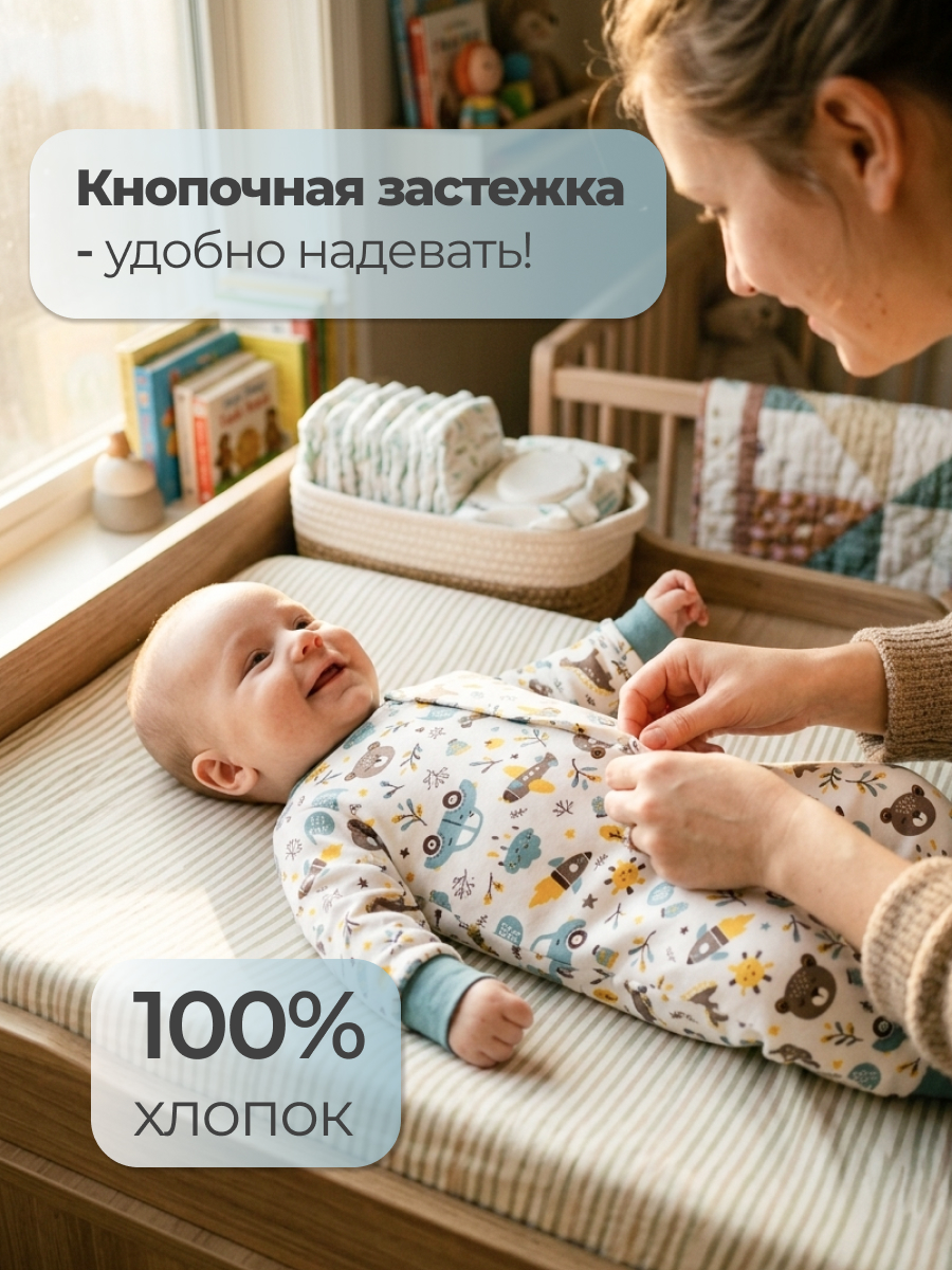 Комбинезон Эскимо 23-4132 - фото 3