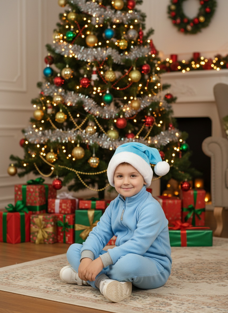 Комбинезон Утенок 279г(ш)) голубой - фото 2