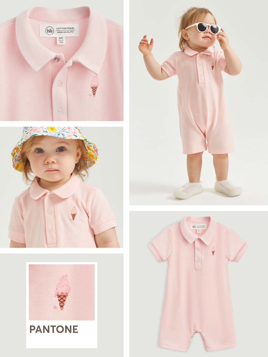 Боди Happy Baby 88201_pink - фото 2
