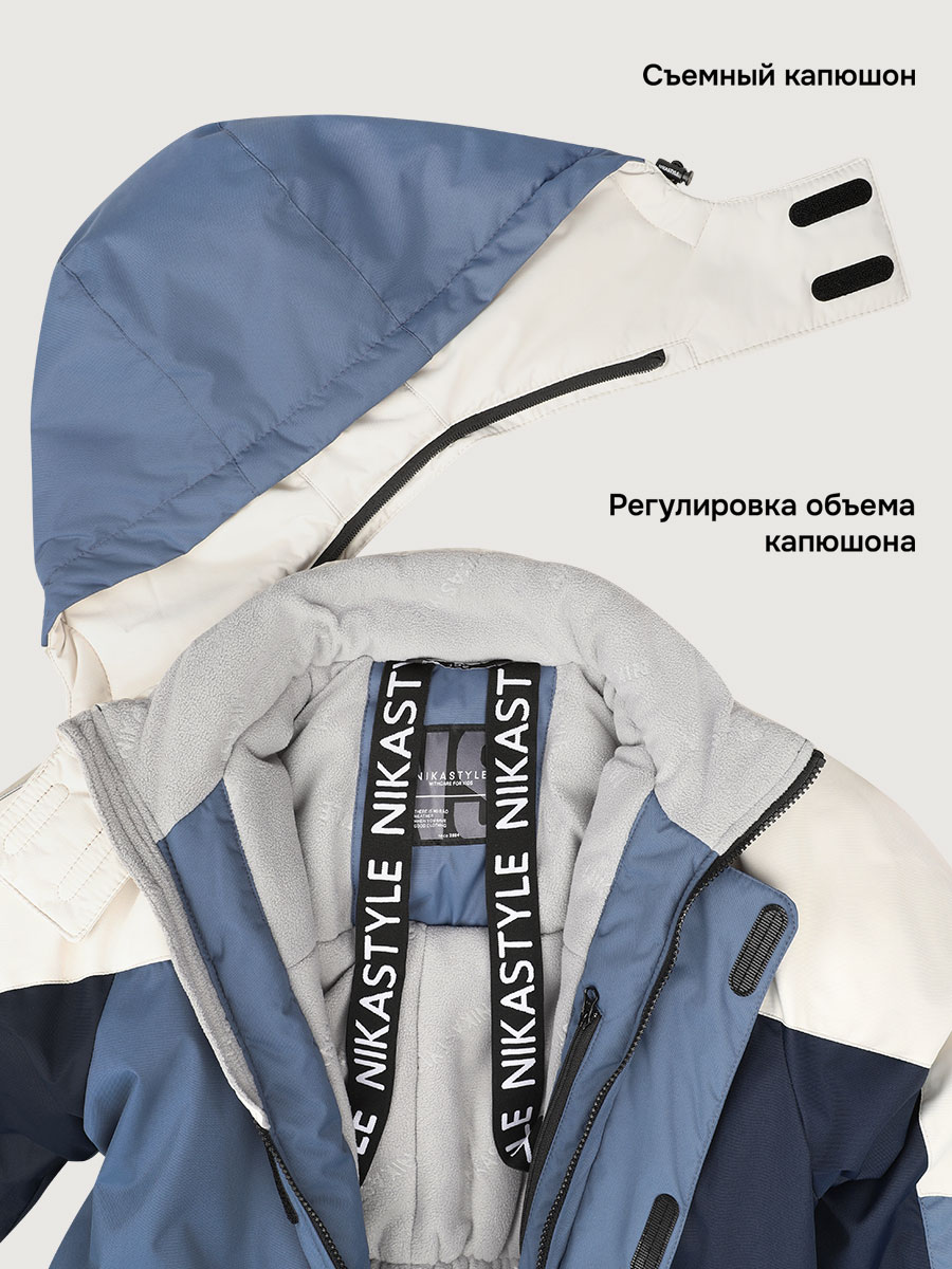 Комбинезон NIKASTYLE 8з5125 деним/неви - фото 10