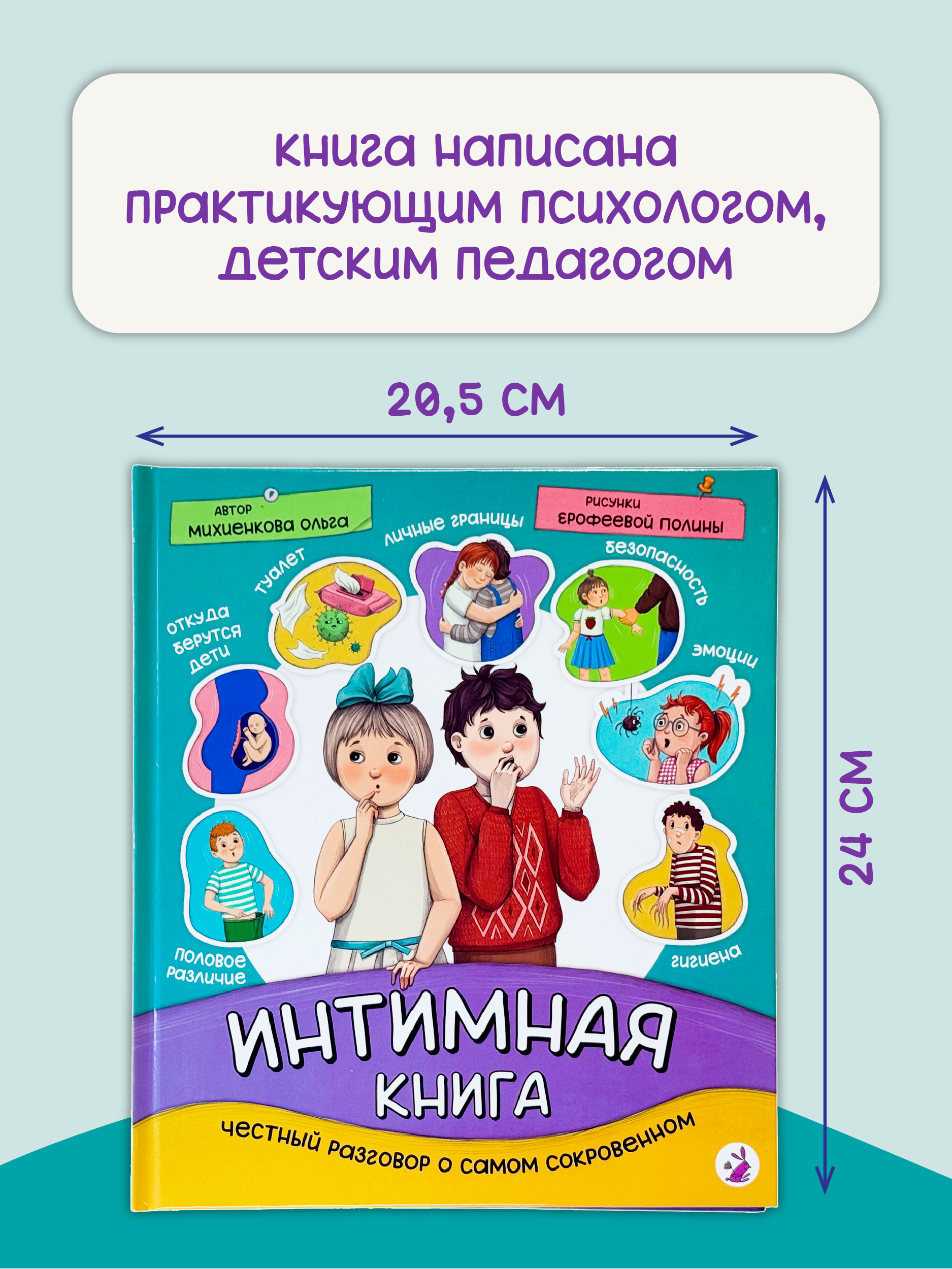 Детская книга БимБиМон Интимная книга. О чём родителям неловко говорить с детьми - фото 2