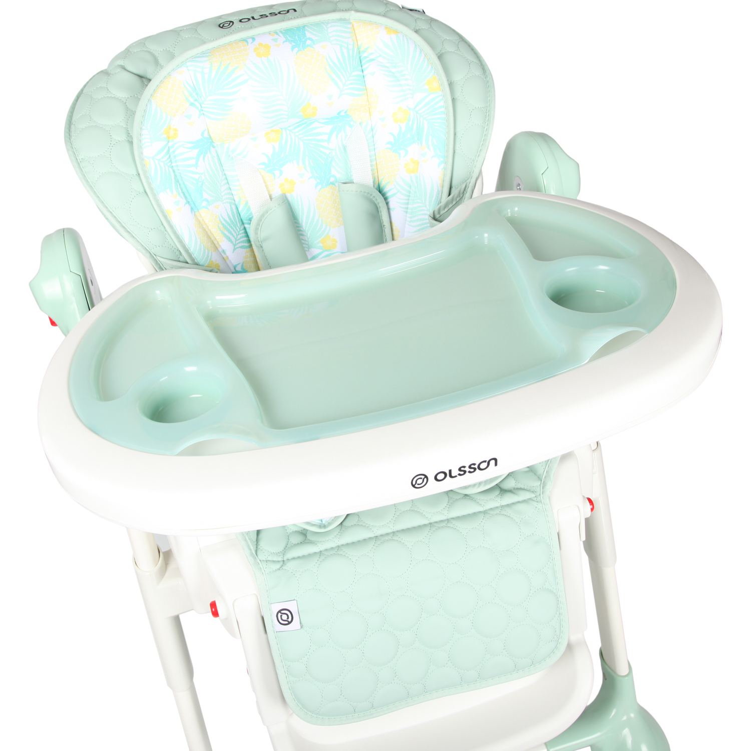 Стульчик для кормления Olsson All-in-one Green классический - фото 14