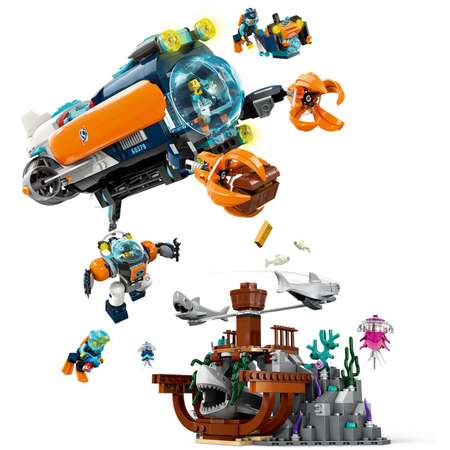 Конструктор LEGO City Deep-Sea Explorer Submarine блочный