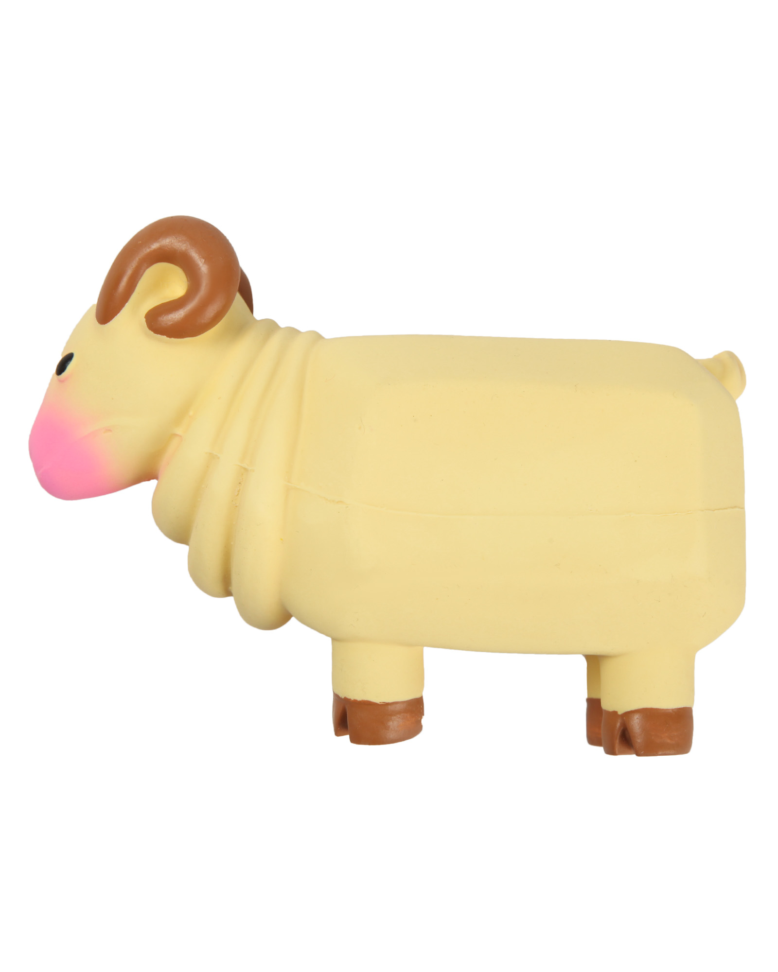 Игрушка для собак Barbaks Барашек Лаврентий с гудящим звуком латекс 15см - фото 1