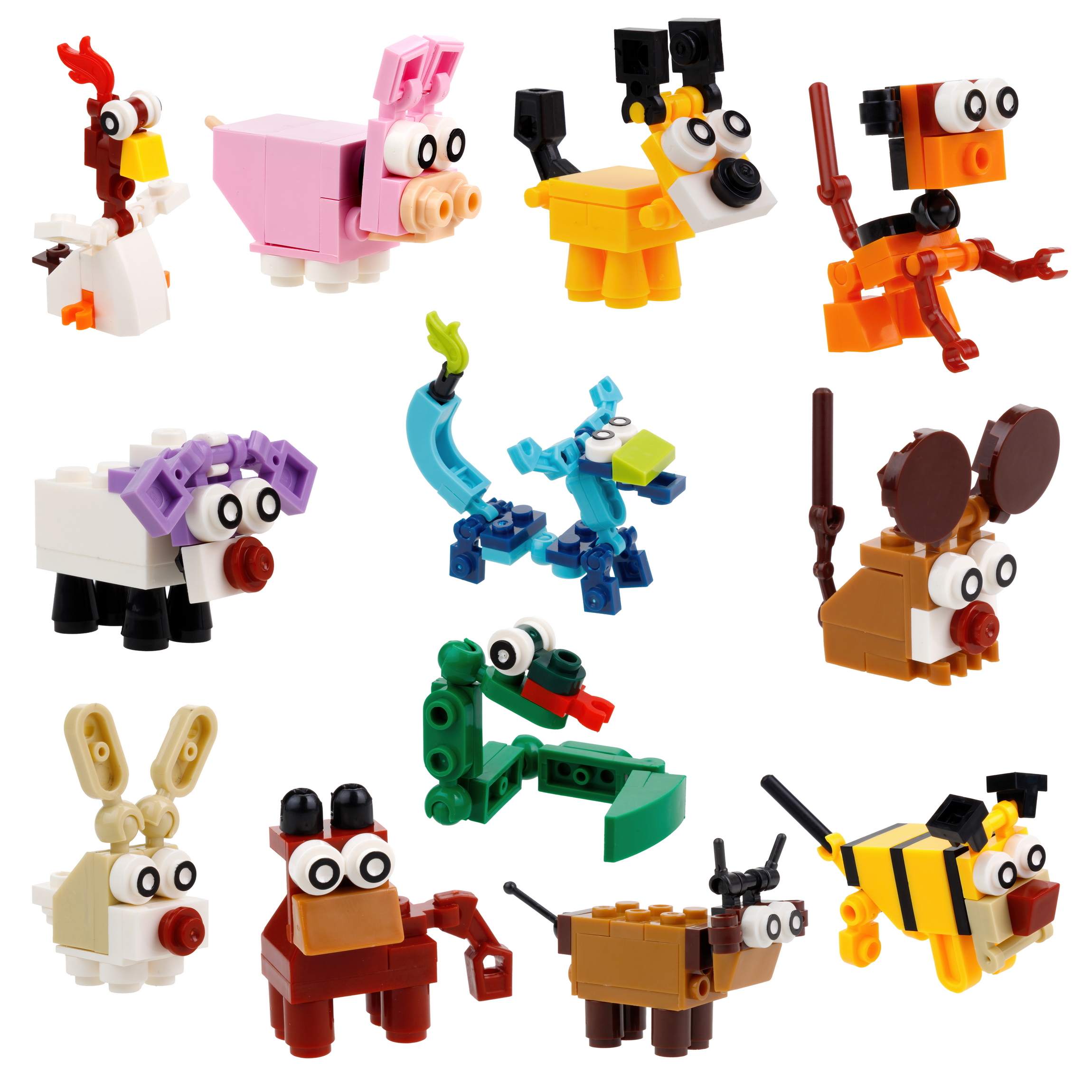 Конструктор 1TOY Blockformers Символ года блочный - фото 3