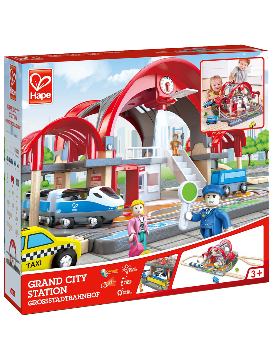 Набор железнодорожный Hape E3725_HP - фото 12