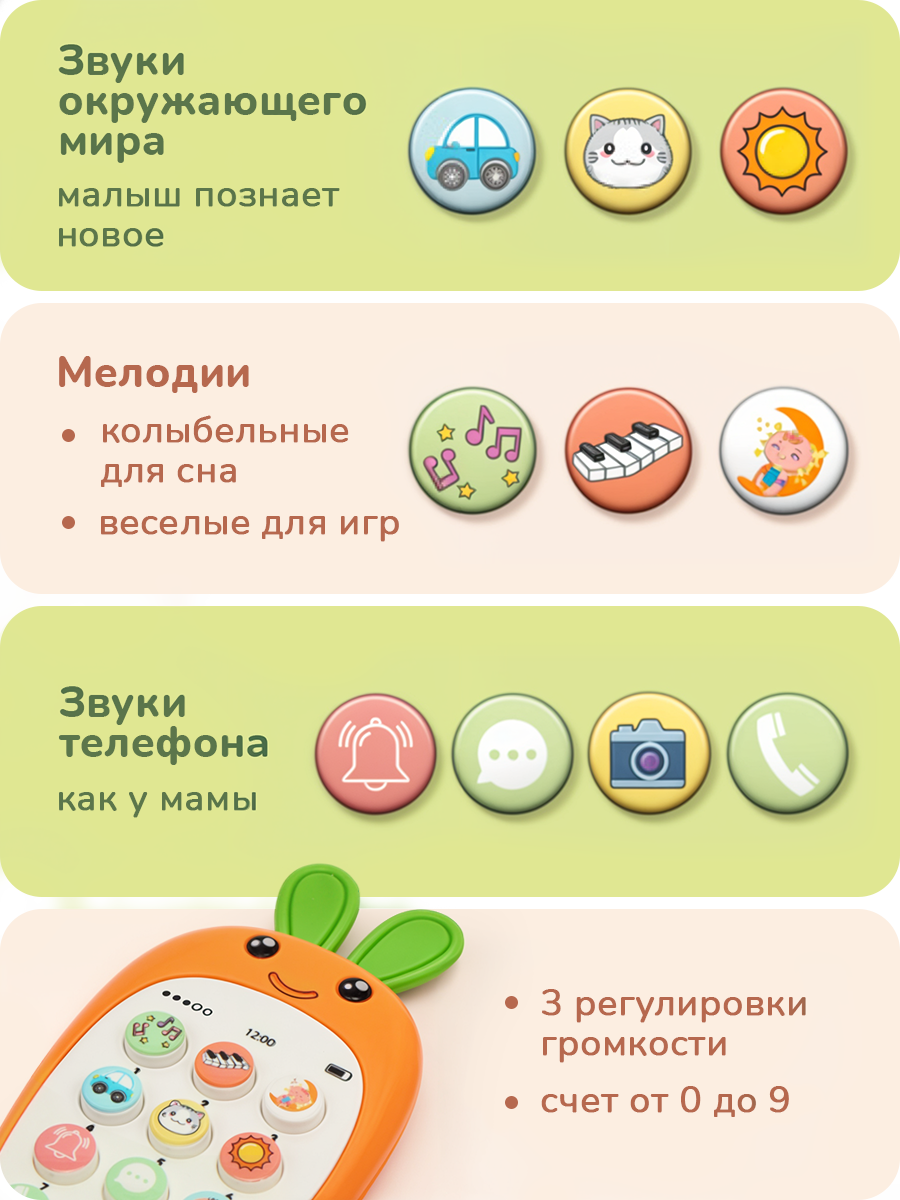 Игрушка Play okay телефон - фото 3