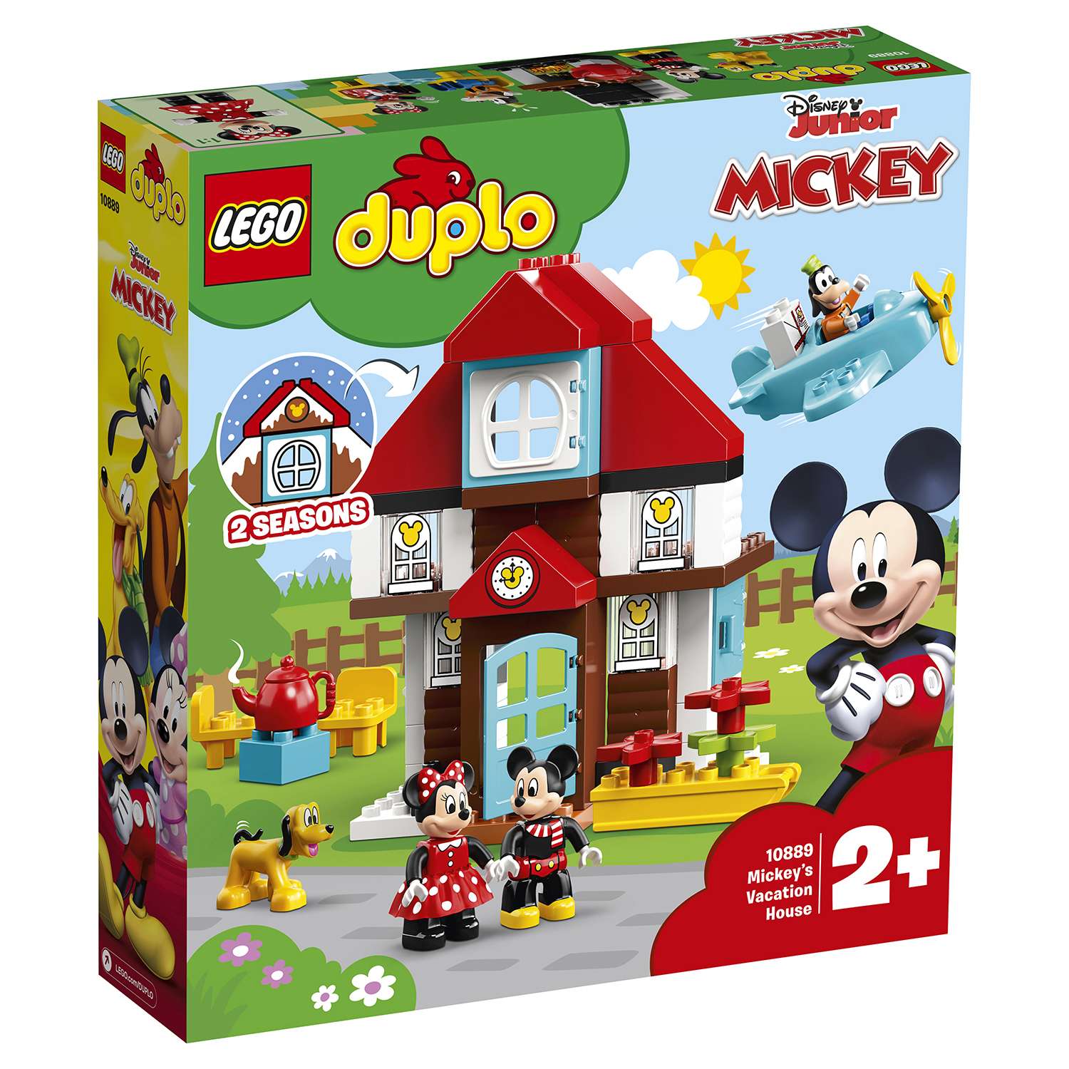 Конструктор LEGO DUPLO Летний домик Микки блочный - фото 3