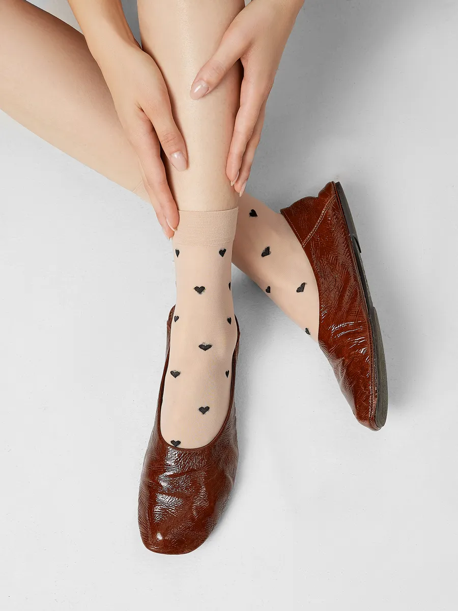 Носки 2 пары Mark Formelle (Марк Формэль) 280PA-1674/нюдовый-2/ - фото 9