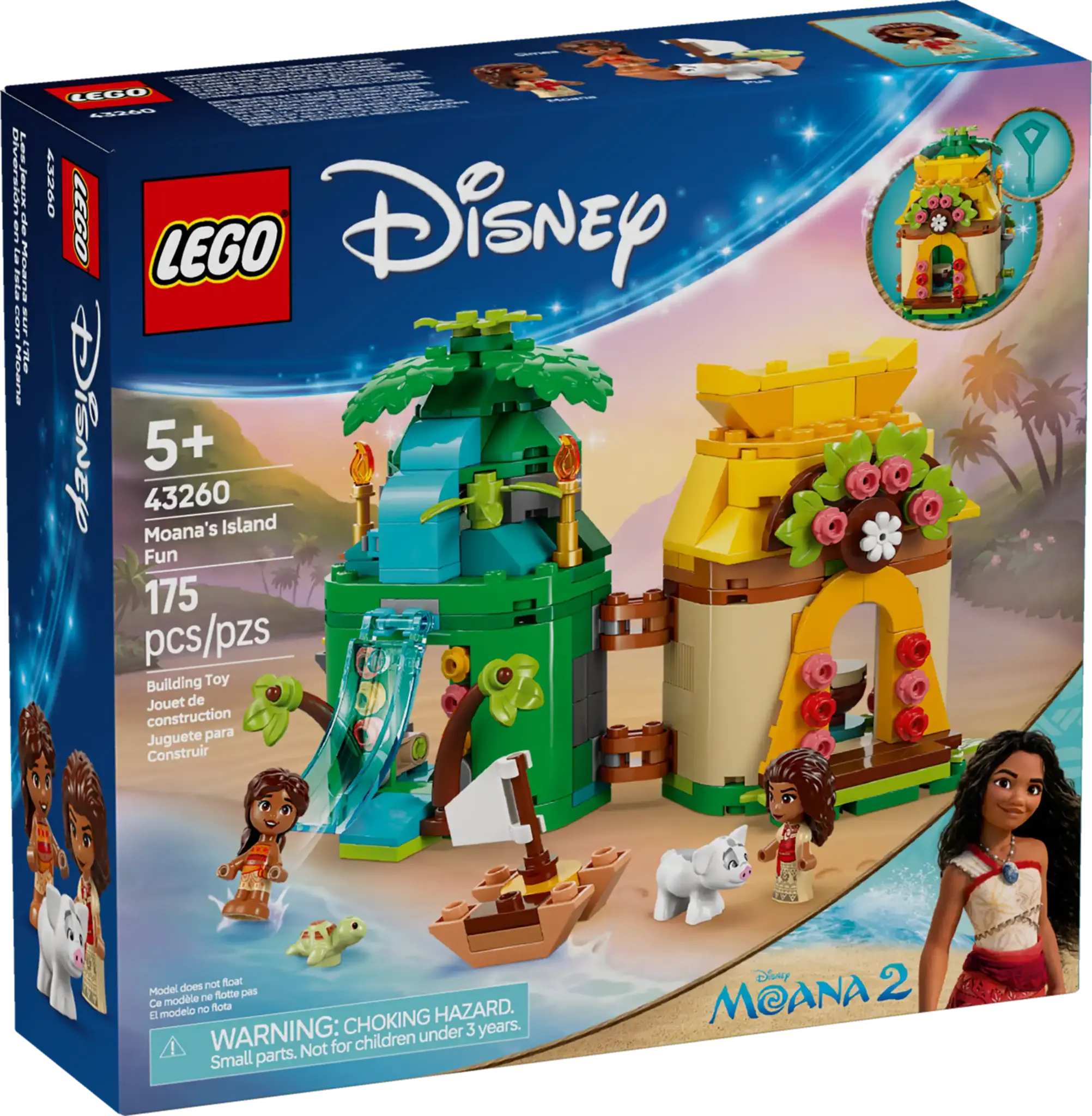 Конструктор LEGO Disney Princess Моана 43260 175 дет. - фото 8