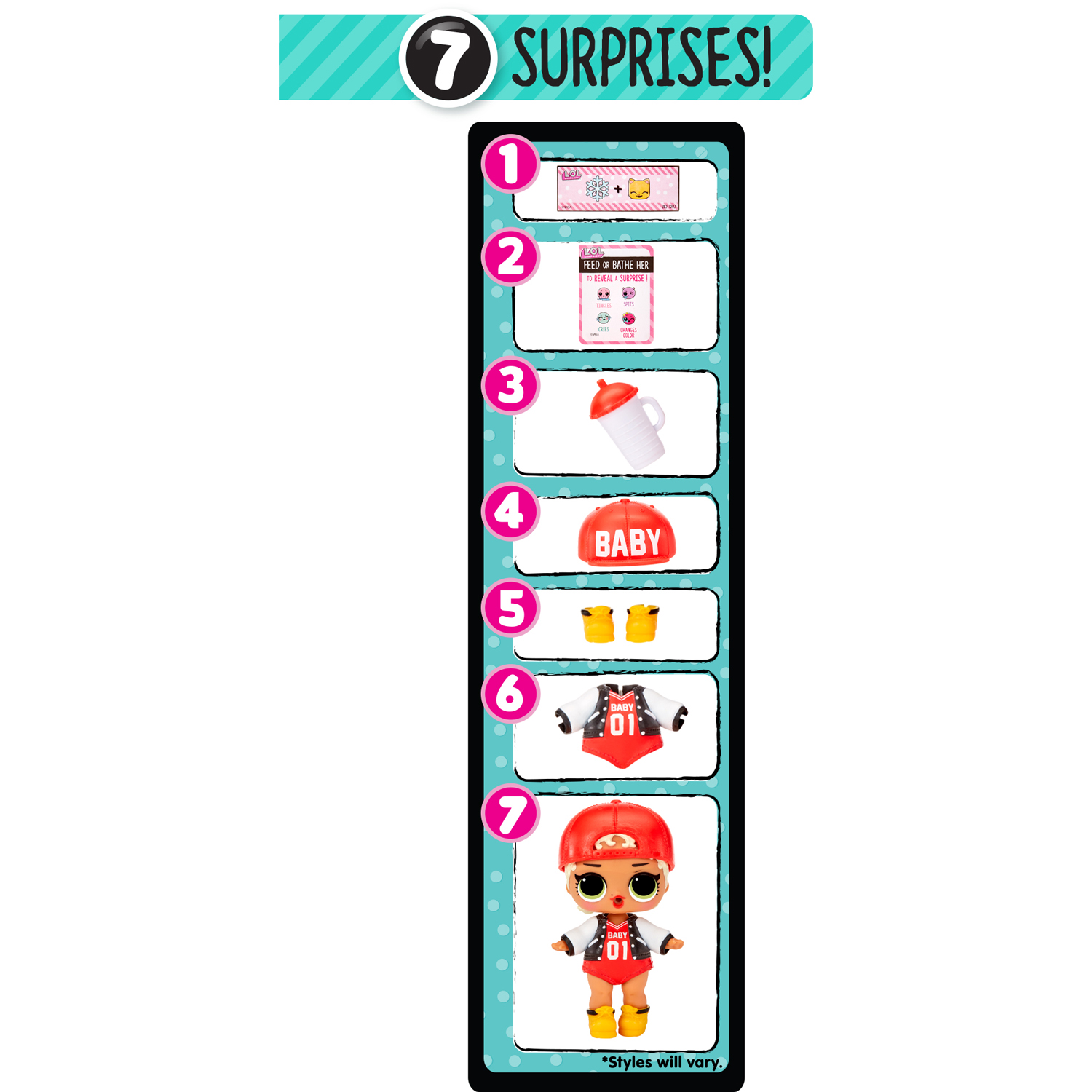 Кукла мини L.O.L. Surprise! Surprise Route 707 в ассортименте 119197EUCF - фото 11