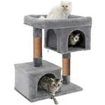 Домик для кошки с когтеточкой Pet БМФ Серый