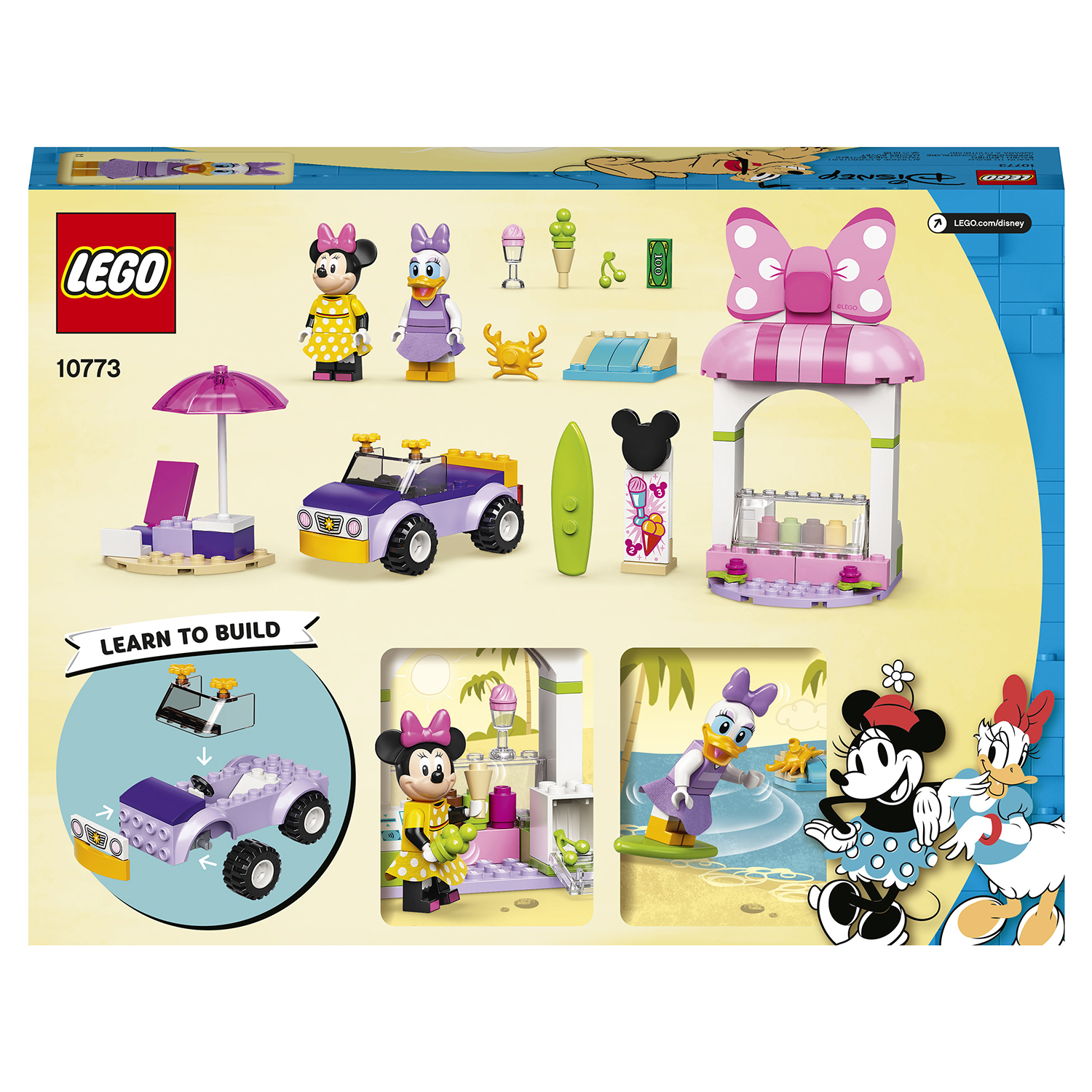 Конструктор LEGO Mickey and Friends Магазин мороженого Минни - фото 3