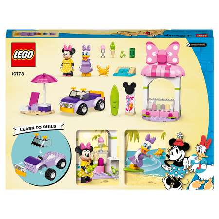 Конструктор LEGO Mickey and Friends Магазин мороженого Минни блочный