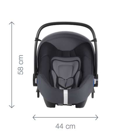 Автокресло Britax Roemer 0 (0 -13 кг) серый