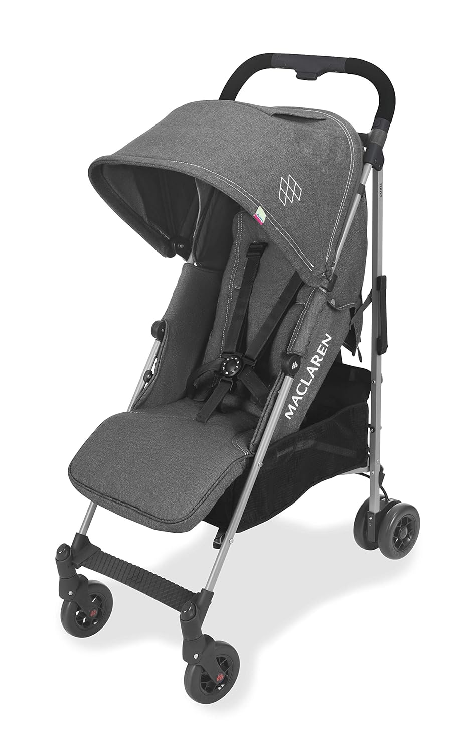 Коляска прогулочная Maclaren Quest ARC Charcoal Denim - фото 7