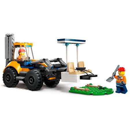 Конструктор LEGO City Строительный экскаватор блочный