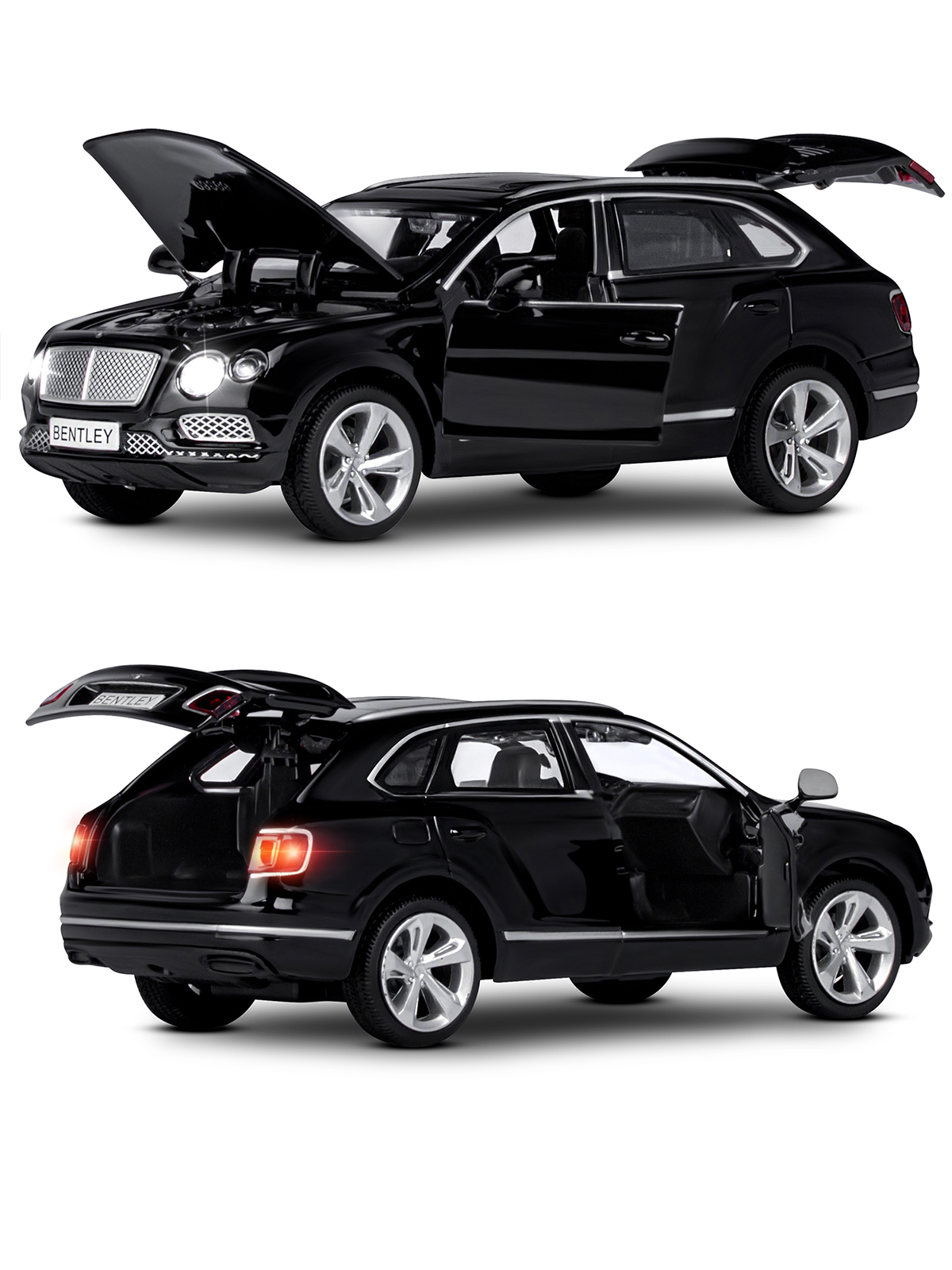 Внедорожник АВТОпанорама Bentley Bentayga 1:34 JB1251300 - фото 8