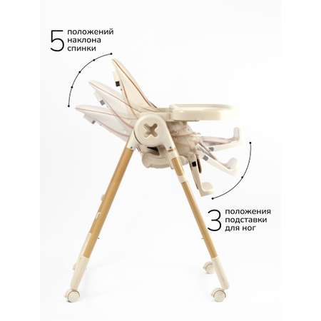 Стульчик для кормления Amarobaby Elegant классический