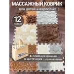 Коврик-пазл Dr.Ortman 12 модулей 26 x 151 см 12 шт.