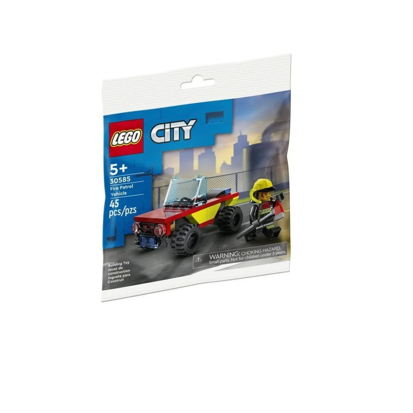 Конструктор LEGO City Автомобиль пожарной охраны 45 дет. - фото 1