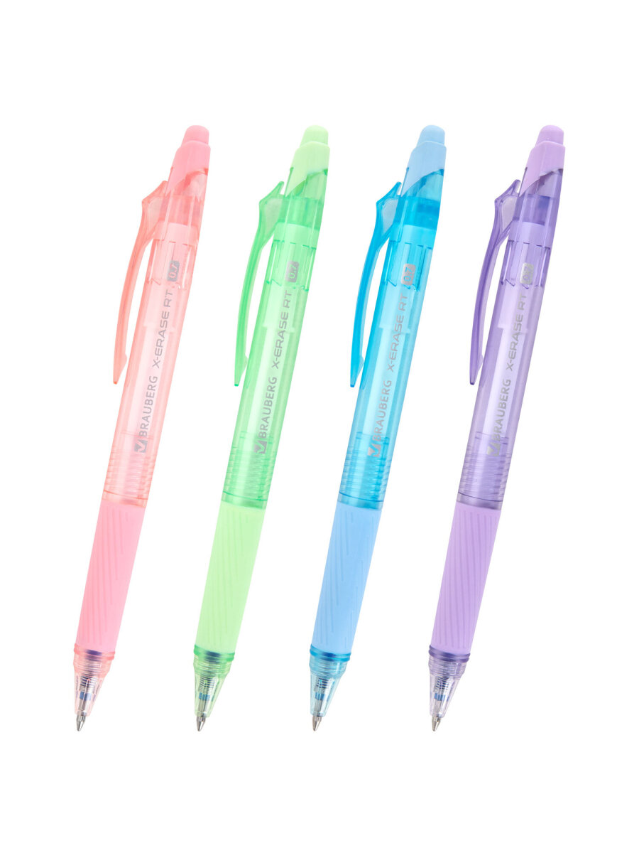 Ручка со стираемыми чернилами Brauberg 4 шт. - фото 13