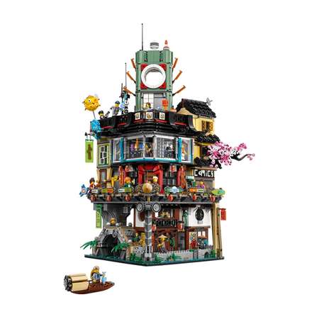 Конструктор LEGO NINJAGO Ниндзяго Сити 70620 490 дет.