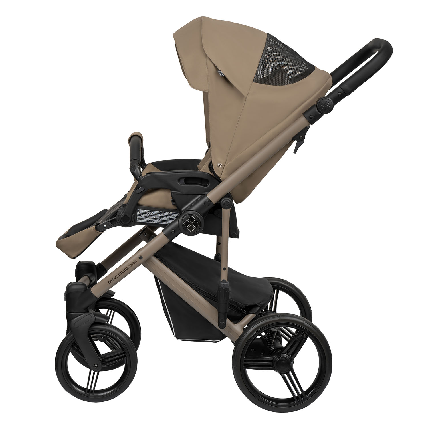 Коляска 2в1 Bebetto Magnum Light SE бежевый - фото 10