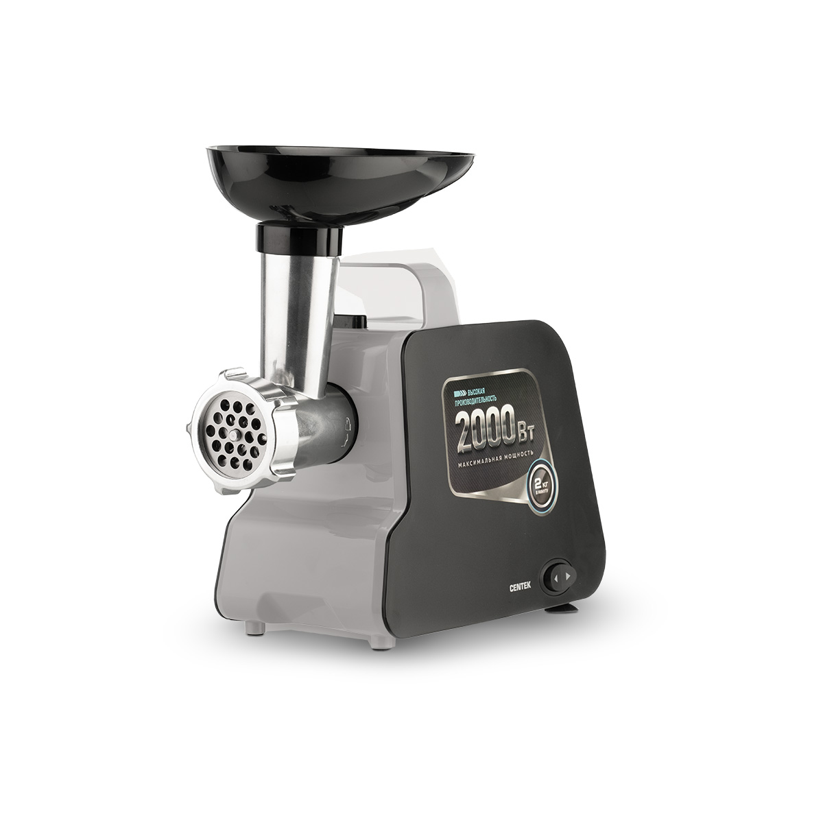 Мясорубка CENTEK CT-1603 Black - фото 9