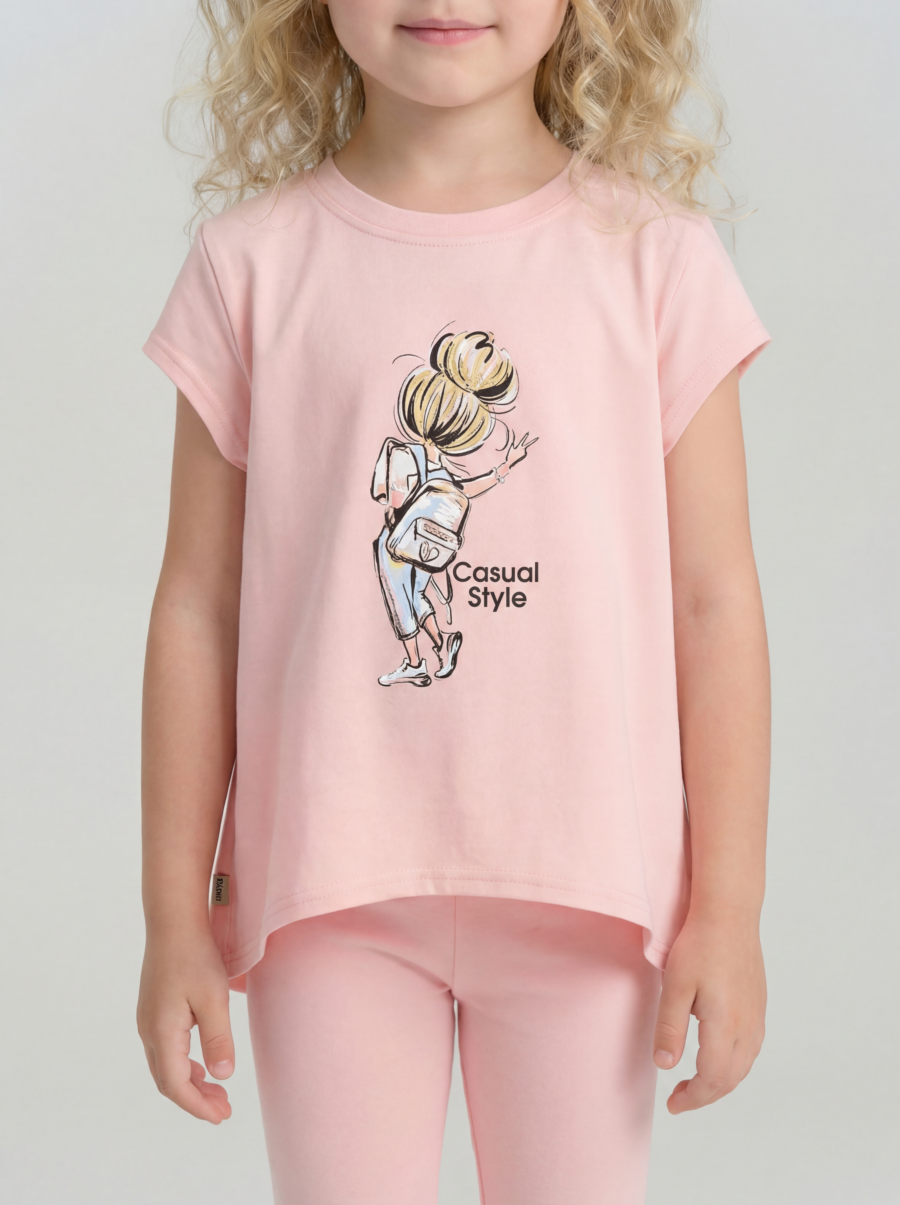 Футболка и леггинсы KUZA 1223А4 - фото 2