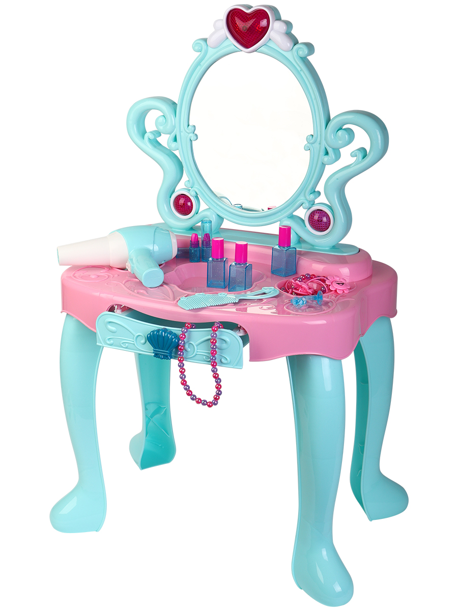 Игрушка Yako Toys туалетный столик, косметика, фен, бижутерия - фото 2