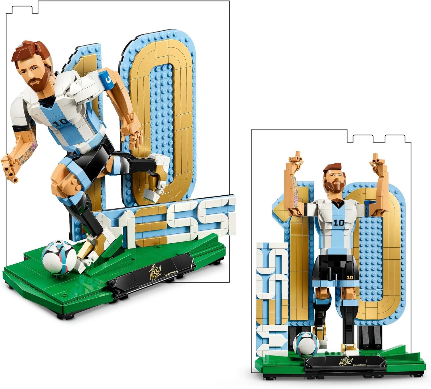 Конструктор LEGO Editions Месси-футбольная легенда 958 дет. - фото 3