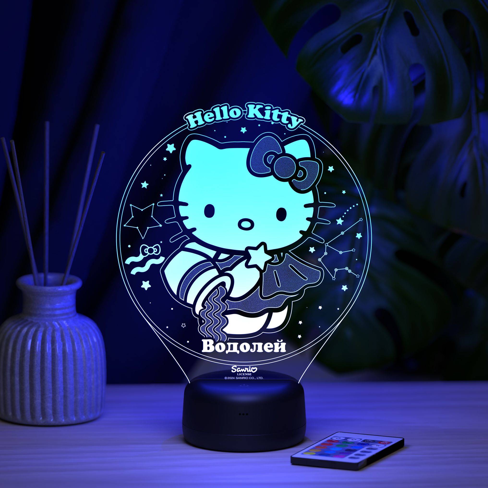 Ночник Hello Kitty Водолей - фото 11